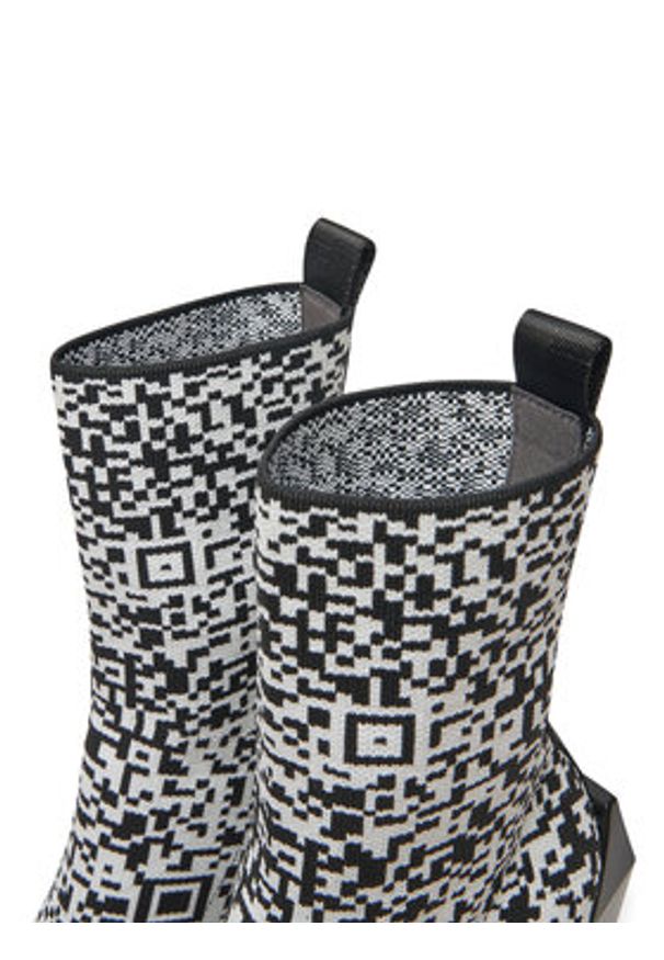 United Nude Botki Gem Sock Hi 10876844117 Kolorowy. Materiał: materiał. Wzór: kolorowy
