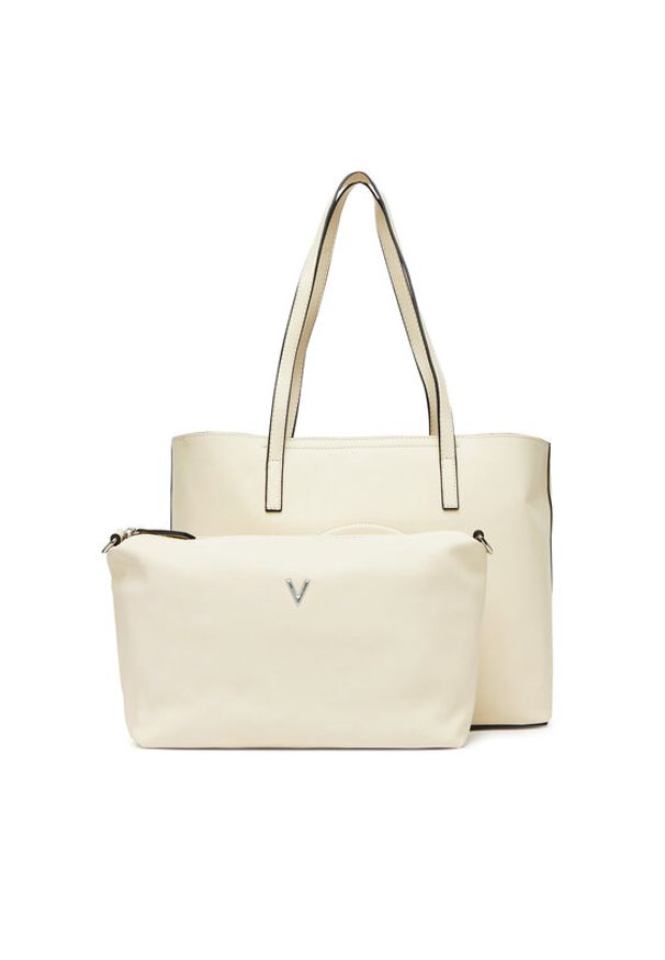 VALENTINO - Valentino Torebka VBS8WK01 Écru. Kolor: kremowy. Materiał: skórzane