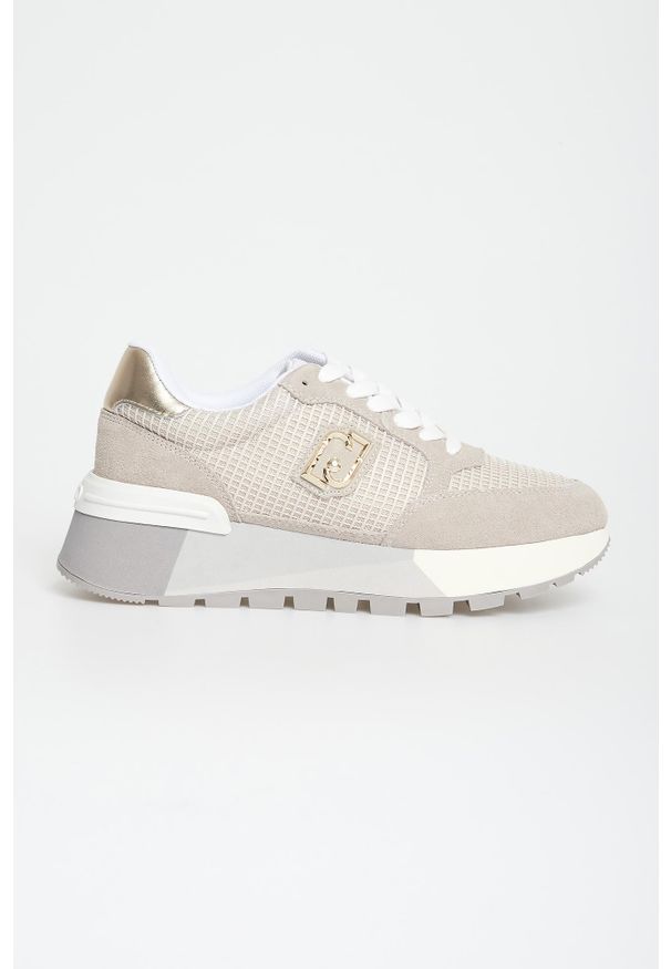 Liu Jo - Sneakersy damskie zamszowe LIU JO. Materiał: zamsz