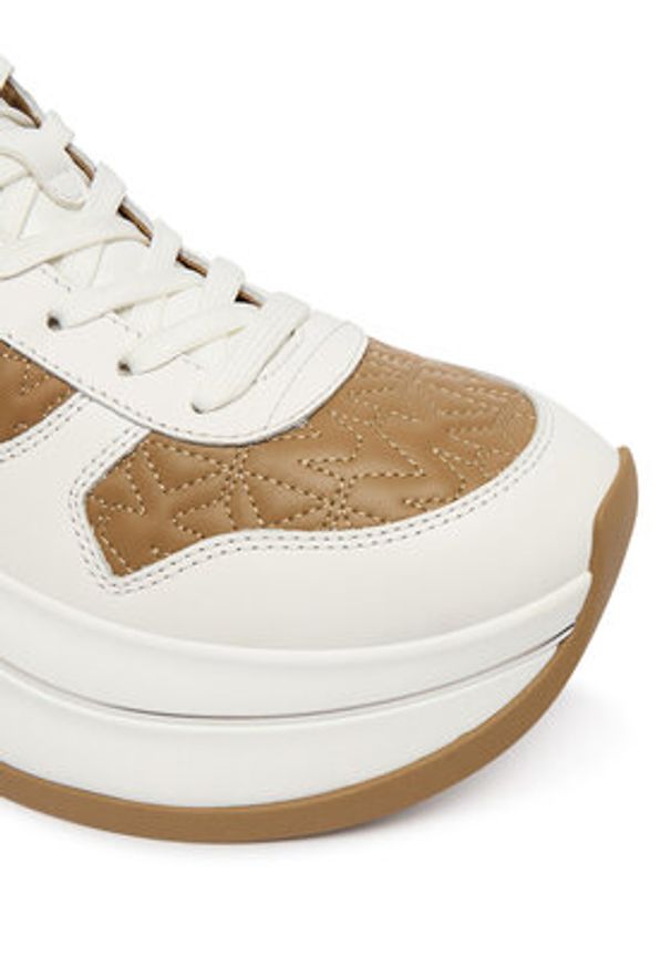 MICHAEL Michael Kors Sneakersy Arla 43R6ARFS1L Biały. Kolor: biały. Materiał: skóra