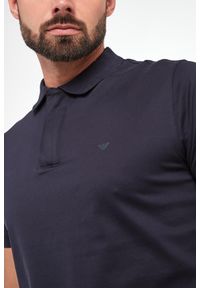 Emporio Armani - Polo męskie EMPORIO ARMANI. Typ kołnierza: polo