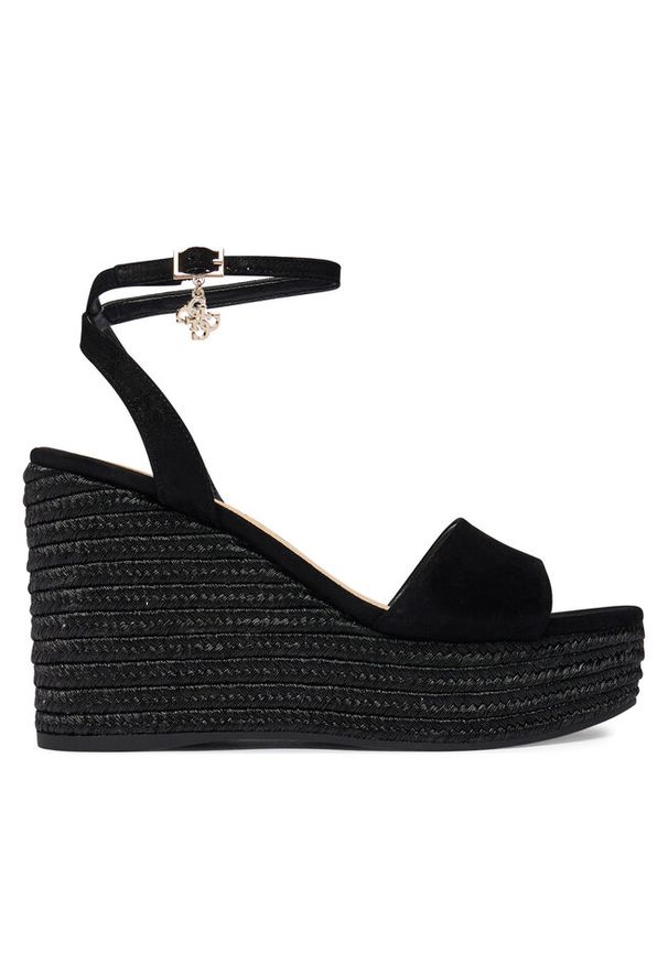 Espadryle Guess. Kolor: czarny