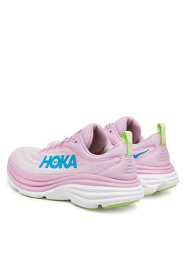 HOKA - Hoka Buty do biegania Bondi 8 1127952 Różowy. Kolor: różowy. Materiał: materiał