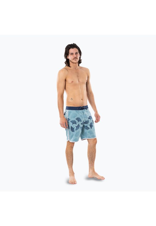 RIPCURL - Szorty kąpielowe męskie Rip Curl Mirage Owen Saltwater Culture 19". Kolor: niebieski