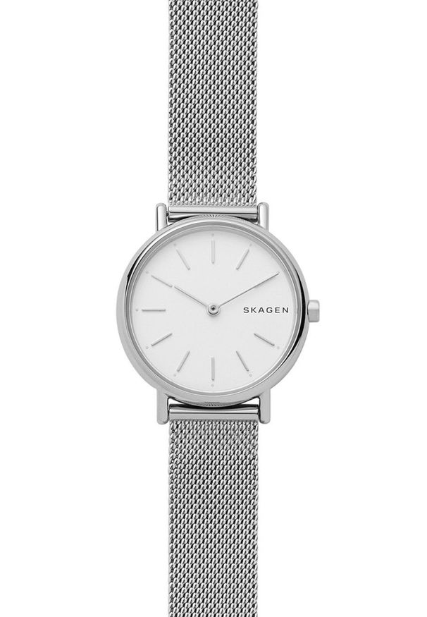 Skagen - Zegarek SKW2692. Kolor: srebrny. Materiał: materiał
