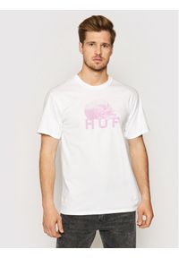 HUF T-Shirt Data Death Tee TS01333 Biały Regular Fit. Kolor: biały #1