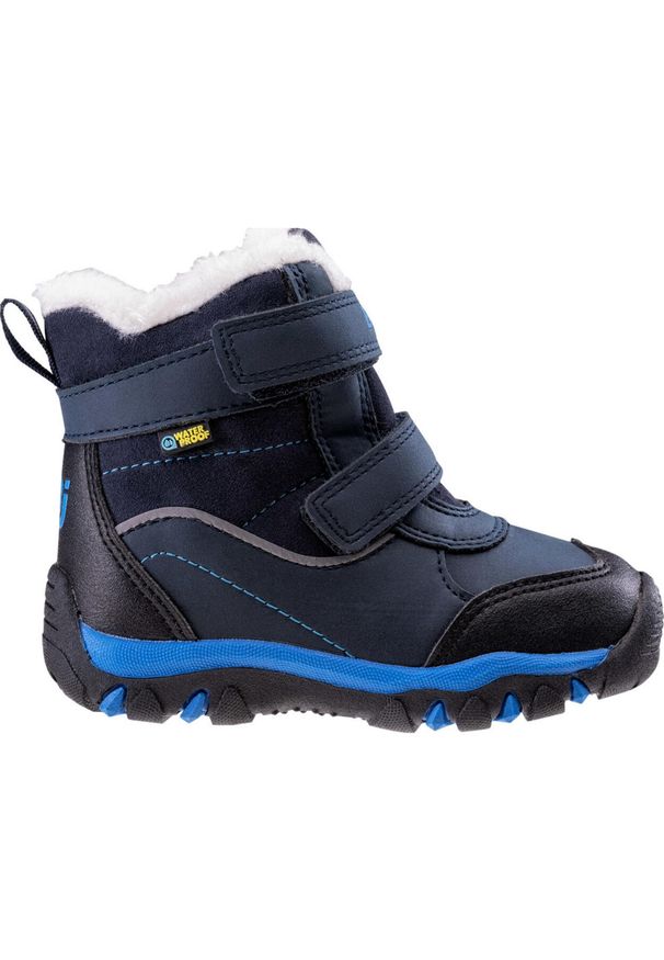 BEJO - Buty zimowe dziecięce Bejo Baisy Mid Wp Kdb. Kolor: niebieski. Sezon: zima