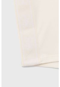 Guess top dziecięcy kolor beżowy. Kolor: beżowy. Materiał: włókno, dzianina, materiał. Długość rękawa: na ramiączkach #3