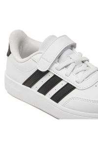 Adidas - adidas Sneakersy Breaknet 2.0 El C IE3792 Biały. Kolor: biały. Materiał: skóra