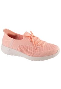 skechers - Buty sportowe Sneakersy damskie, Slip-Ins: Go Walk Joy - Abby. Kolor: różowy. Sport: turystyka piesza