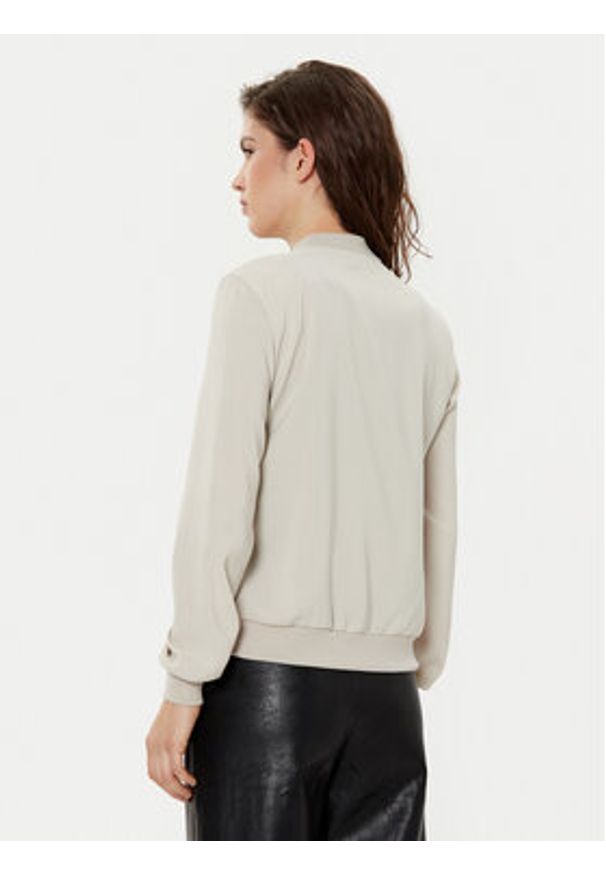 Vero Moda Kurtka bomber Coco 10245734 Beżowy Regular Fit. Kolor: beżowy. Materiał: syntetyk