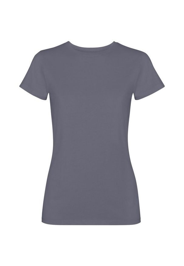 ROLY - T-shirt Damski Z Krótkim Rękawem Fiyi. Kolor: zielony. Długość rękawa: krótki rękaw. Długość: krótkie. Sport: turystyka piesza