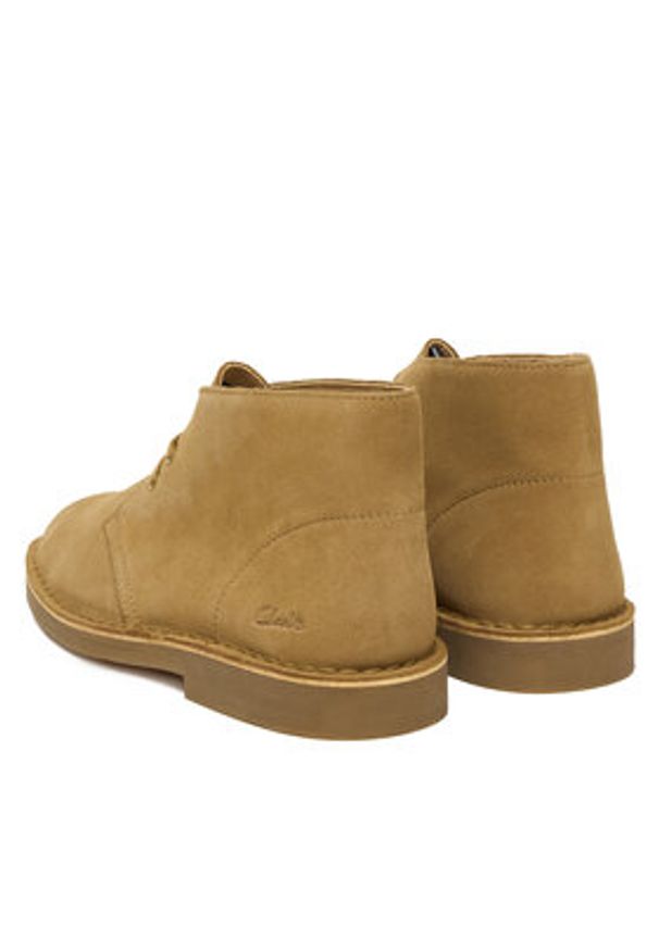 Clarks Trzewiki Desert Bt Evo. 26182928 Brązowy. Kolor: brązowy. Materiał: zamsz, skóra