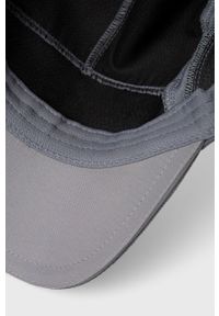 New Balance czapka LAH91003 LAH91003GNM kolor szary z nadrukiem. Kolor: szary. Materiał: materiał. Wzór: nadruk #4
