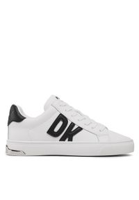 DKNY Sneakersy Abeni Lace Up Sneaker K1300916 Biały. Kolor: biały. Materiał: skóra #1