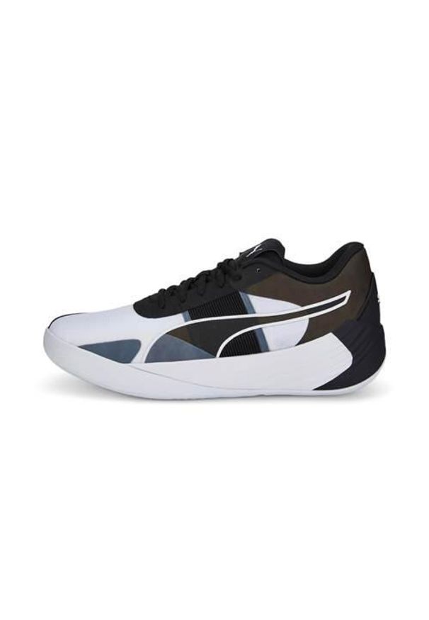 Buty koszykarskie męskie Puma Fusion Nitro Team. Kolor: wielokolorowy. Materiał: materiał, syntetyk. Szerokość cholewki: normalna. Sport: koszykówka