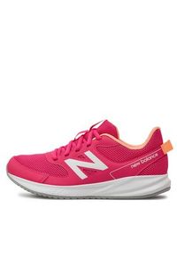 New Balance Sneakersy YK570LP3 Różowy. Kolor: różowy. Materiał: materiał #5