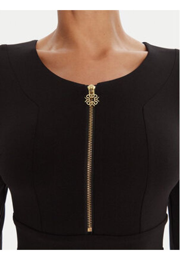 Rinascimento Sukienka koktajlowa CFC0125584003 Czarny Slim Fit. Kolor: czarny. Materiał: syntetyk. Styl: wizytowy