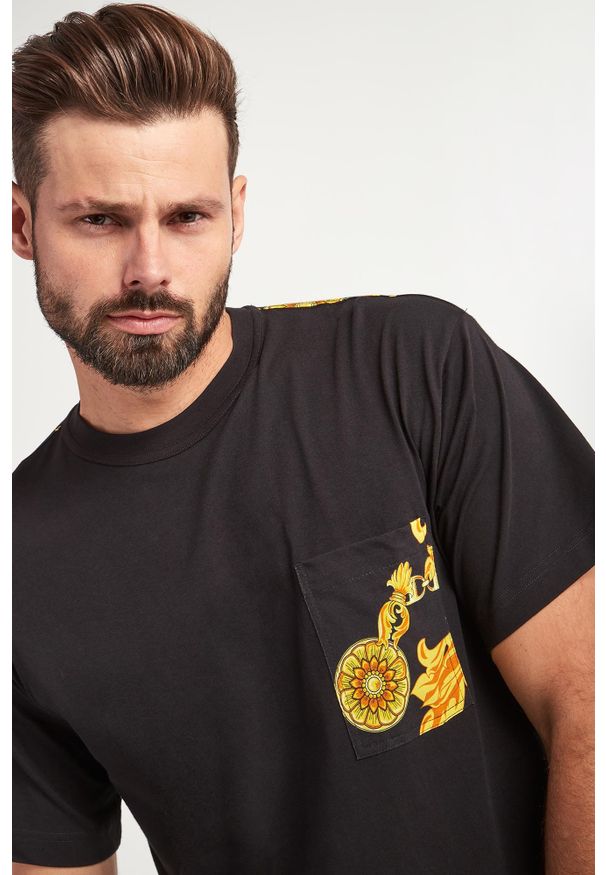 Versace Jeans Couture - T-shirt męski VERSACE JEANS COUTURE