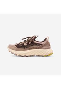 Decathlon - Sneakersy MTC X skórzane. Kolor: brązowy, wielokolorowy, beżowy. Materiał: skóra. Szerokość cholewki: normalna