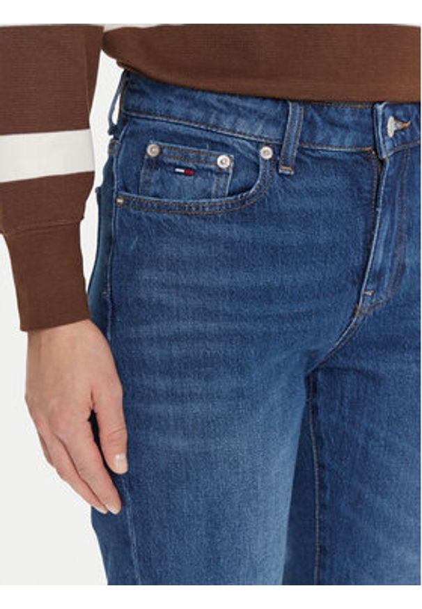 Tommy Jeans Jeansy Lucy DW0DW21808 Niebieski Slim Fit. Kolor: niebieski