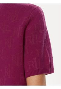 Lauren Ralph Lauren Sweter 200909156003 Różowy Regular Fit. Kolor: różowy. Materiał: bawełna #4