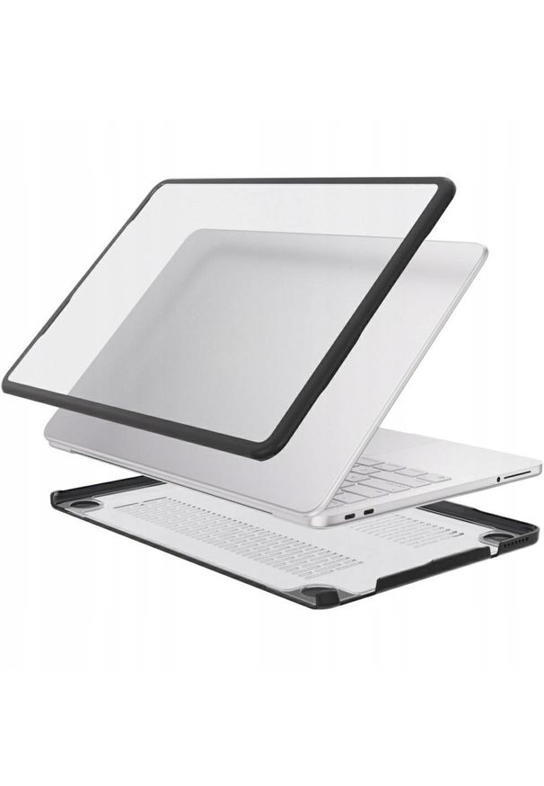 Etui 4smarts Etui ochronne 4smarts do Apple MacBook Neo czarne ramki. Kolor: czarny