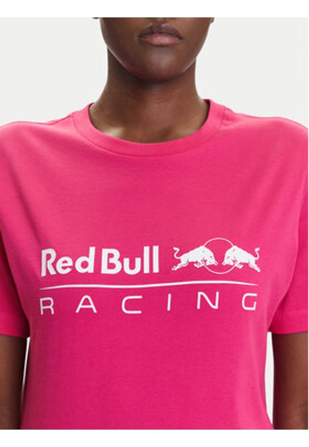 Pepe Jeans T-Shirt Red Bull Racing RL500004 Różowy Regular Fit. Kolor: różowy. Materiał: bawełna