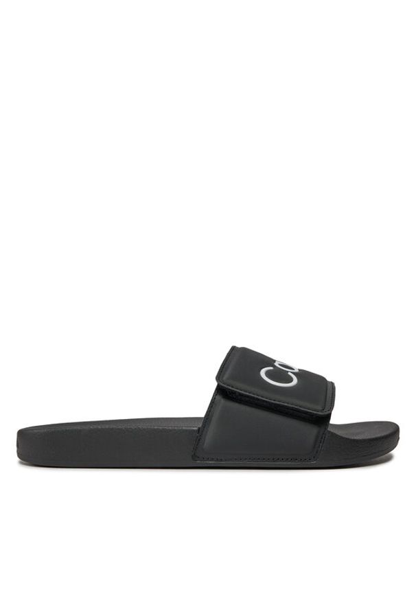 Calvin Klein Klapki Pool Slide Adj HM0HM01357 Czarny. Kolor: czarny