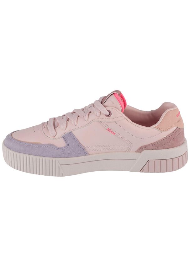 skechers - Buty sportowe Sneakersy damskie, Jade - Stylish Type. Zapięcie: sznurówki. Kolor: fioletowy, różowy, wielokolorowy. Materiał: materiał, syntetyk. Szerokość cholewki: normalna. Model: Skechers Sport. Sport: turystyka piesza