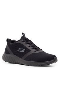 skechers - Skechers Sneakersy BOUNDER 52504 BBK Czarny. Kolor: czarny. Materiał: materiał #6