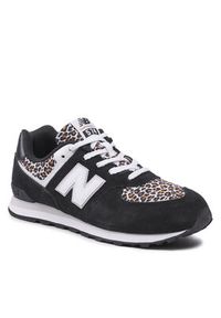 New Balance Sneakersy GC574AC1 Czarny. Kolor: czarny. Materiał: zamsz, skóra. Model: New Balance 574 #5