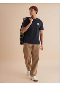 Element T-Shirt Seal BP SS ELYZT00596 Granatowy Regular Fit. Kolor: niebieski. Materiał: bawełna #2