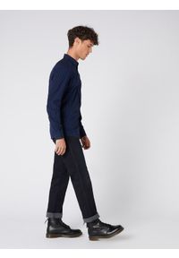 Wrangler - KOSZULA MĘSKA WRANGLER LS 1PKT BDOWN SHIRT DRESS BLUE W5F34MX20 112130125