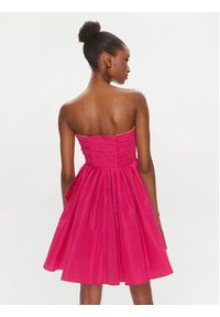 Pinko Sukienka koktajlowa Fiamma 101589 Y3LE Różowy Regular Fit. Kolor: różowy. Materiał: syntetyk. Styl: wizytowy