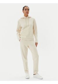 EA7 Emporio Armani Dres 7W000116 AF10443 U1079 Beżowy Regular Fit. Kolor: beżowy. Materiał: syntetyk