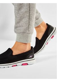 skechers - Skechers Półbuty Go Walk 5 15901/BKHP Czarny. Kolor: czarny. Materiał: materiał #8