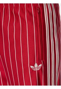 Adidas - adidas Spodnie dresowe Firebrid Pinstripes Track KR7230 Czerwony Regular Fit. Kolor: czerwony. Materiał: syntetyk #4