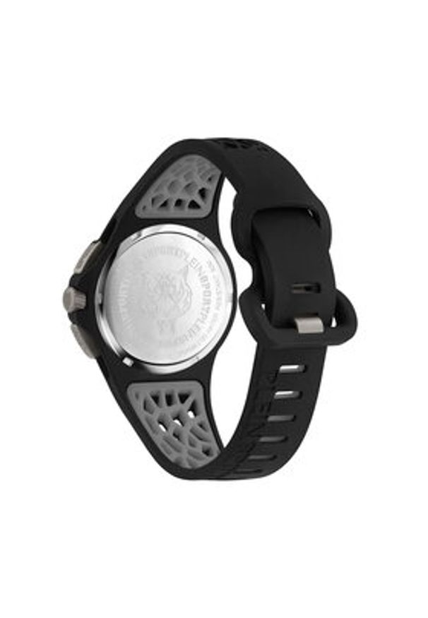Plein Sport Zegarek Thunderstorm Chrono PSABA0123 Czarny. Kolor: czarny. Materiał: syntetyk. Styl: sportowy
