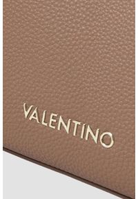 Valentino by Mario Valentino - VALENTINO Torebka w kolorze taupe Brixton Hobo Bag. Kolor: beżowy. Wzór: paski #2