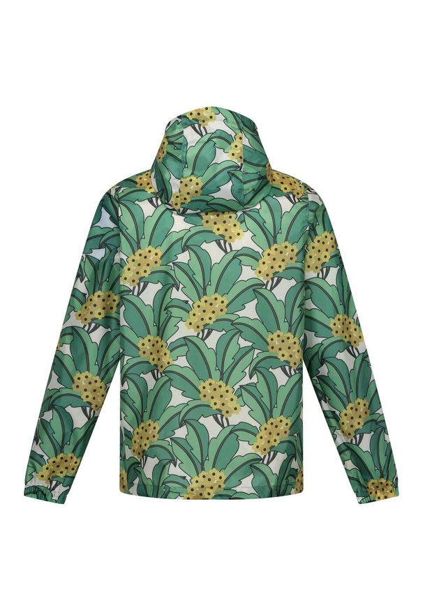 Regatta - Kurtka Damska Orla Kiely Tropical Floral Packaway Waterproof Jacket. Kolor: zielony