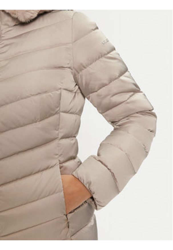 Geox Kurtka puchowa Calithe W4626T T3122 F5025 Beżowy Regular Fit. Kolor: beżowy. Materiał: syntetyk