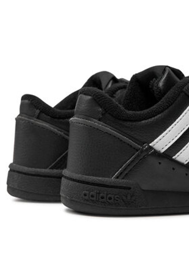 Adidas - adidas Sneakersy Team Court 2 Str Cf I ID6636 Czarny. Kolor: czarny. Materiał: skóra