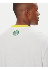 Puma T-Shirt CWC Hoops x Palmeiras 631705 Biały Regular Fit. Kolor: biały. Materiał: bawełna