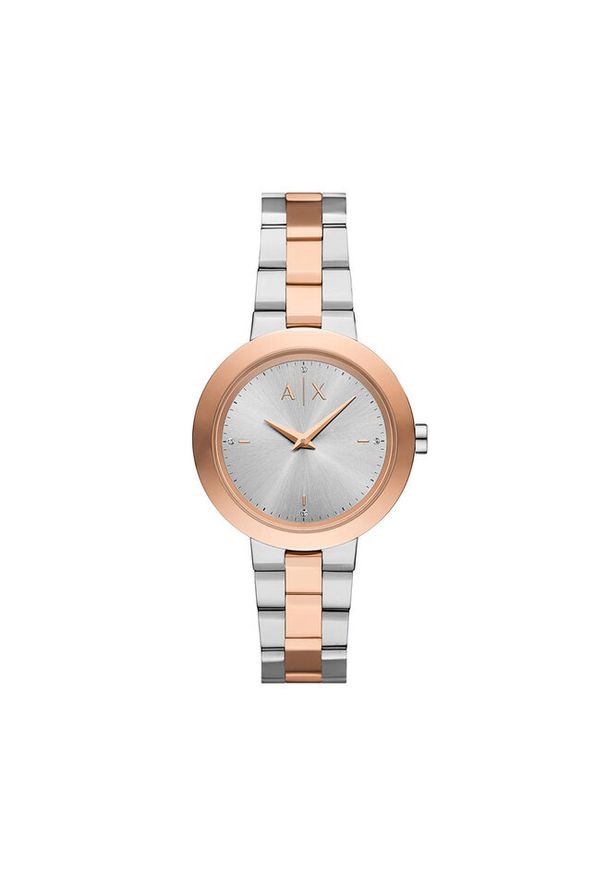 Zegarek Armani Exchange. Kolor: srebrny