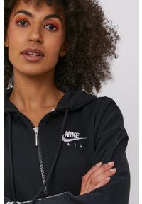 Nike Sportswear - Bluza. Kolor: czarny. Materiał: dzianina. Wzór: nadruk #3
