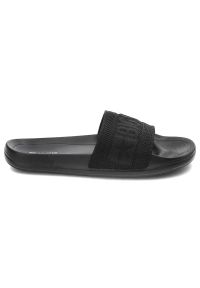 Big-Star - Czarne Klapki Big Star Wodoodporne Buty Damskie. Okazja: na spacer, na plażę, na co dzień. Kolor: czarny. Materiał: dziergany, materiał. Wzór: jednolity, aplikacja. Sezon: lato. Styl: casual, klasyczny #4