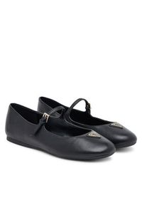 Guess Baleriny FLTKLD LEA02 Czarny. Kolor: czarny. Materiał: skóra #4