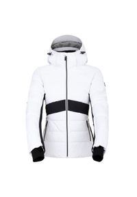 DARE 2B - Damska Kurtka Narciarska Glacial. Kolor: czarny, wielokolorowy, biały. Sezon: zima. Sport: narciarstwo #1