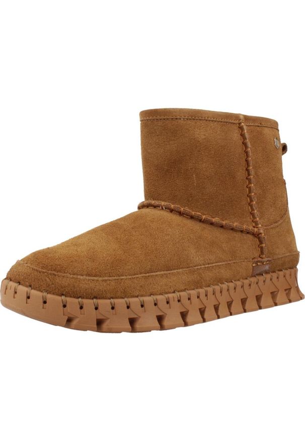 Carmela - CARMELA 162529C Brązowy. Kolor: brązowy. Materiał: skóra. Styl: sportowy